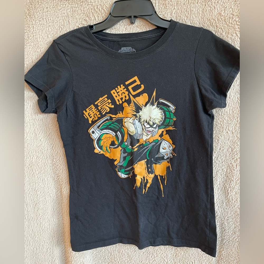 My Hero Academia Bakugo Punch Explosion Girls T-Shirt